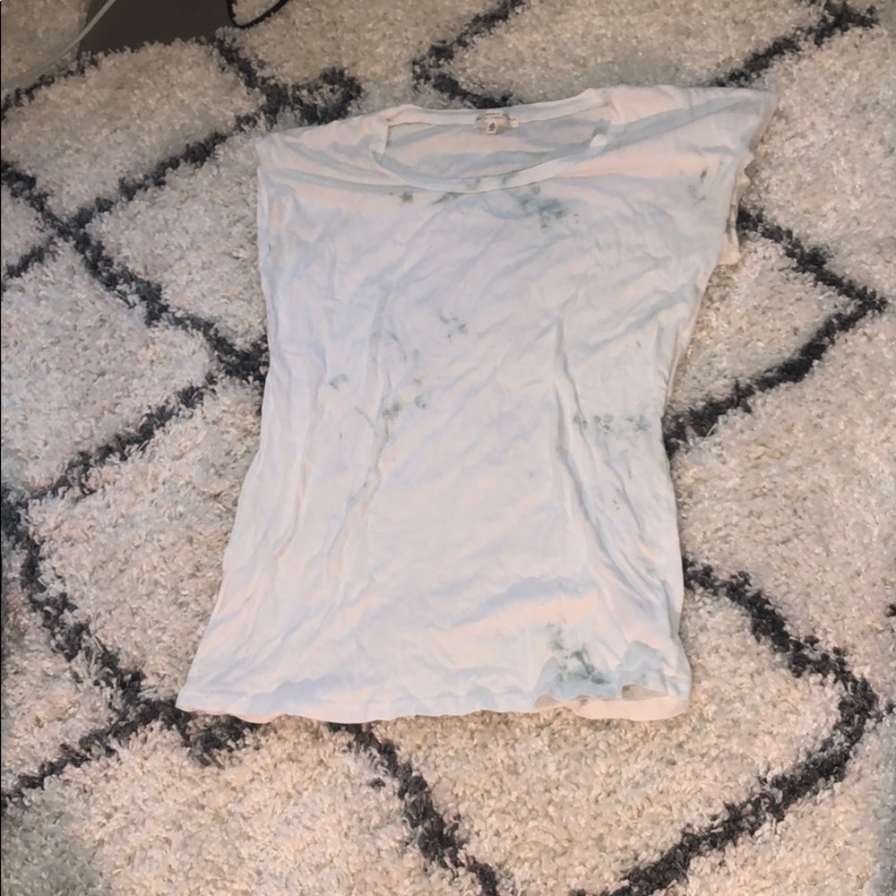 Off the shoulder T-shirt (tie dye)